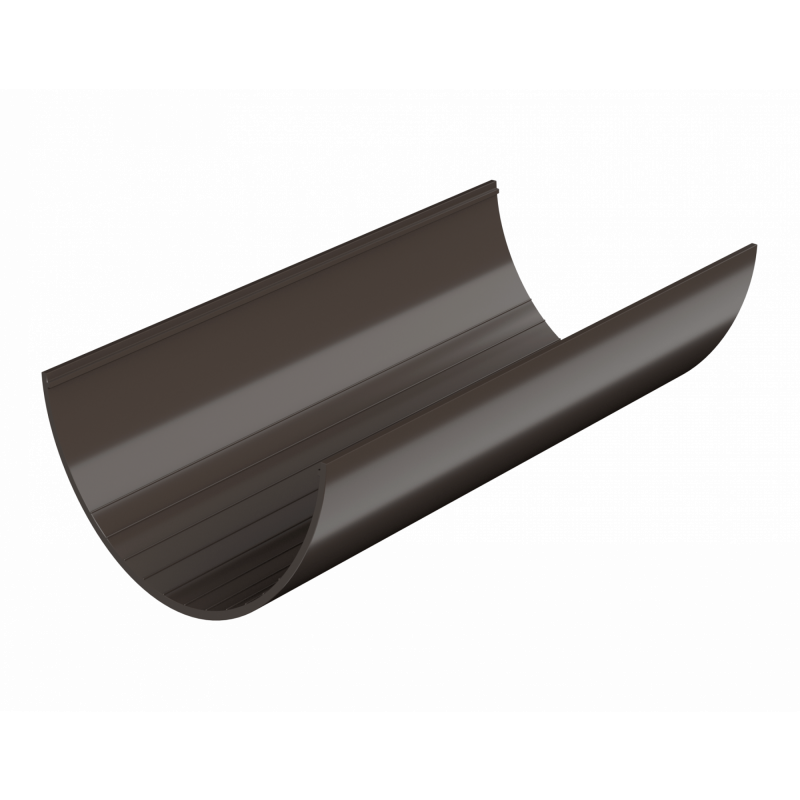 Желоб D125 мм (3м) ТН ПВХ, темно-коричневый купить во Владивостоке
